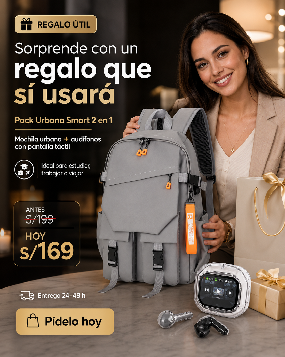 Pack Urbano Smart 2 en 1
