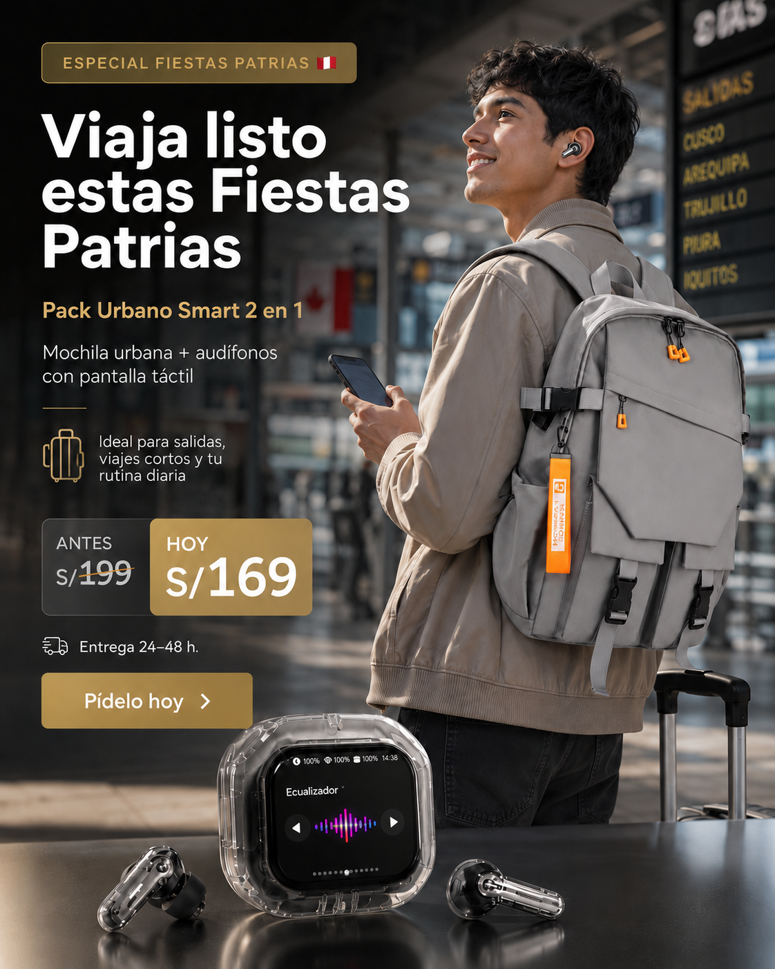 Pack Urbano Smart 2 en 1