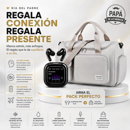 🎁 DAZH2 Pack Día del Padre: Audífono Premium + Maletín Multiuso