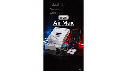 AUDIFONOS AIR MAX CON PANTALLA TACTIL