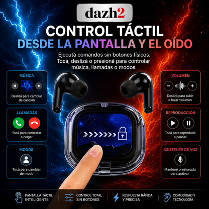 AUDIFONOS AIR MAX CON PANTALLA TACTIL