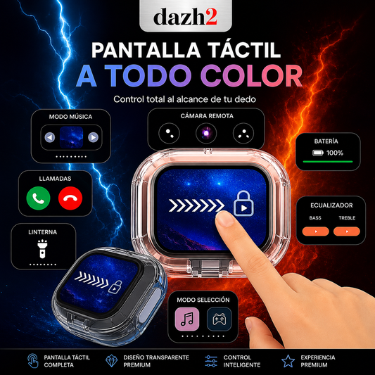 AUDIFONOS AIR MAX CON PANTALLA TACTIL