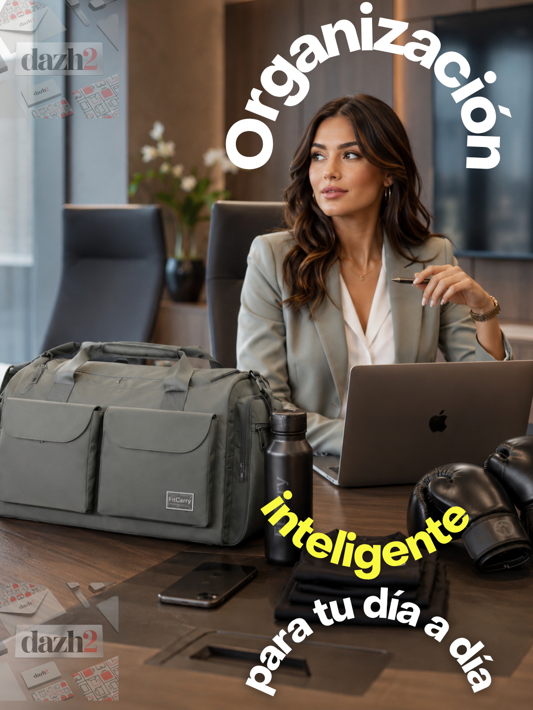 FitCarry™:  lleva el gym, el trabajo y tus viajes en un solo maletín