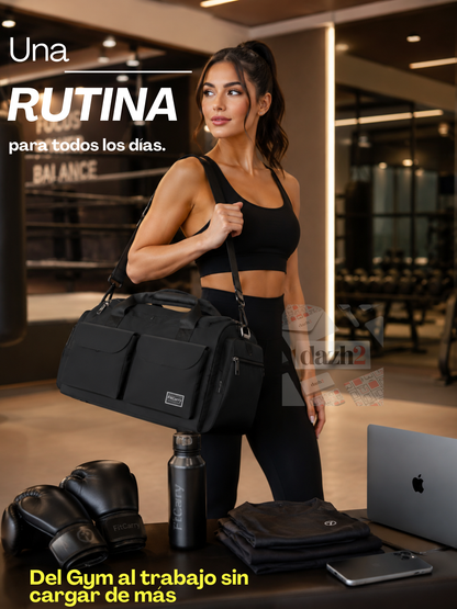 FitCarry™:  lleva el gym, el trabajo y tus viajes en un solo maletín