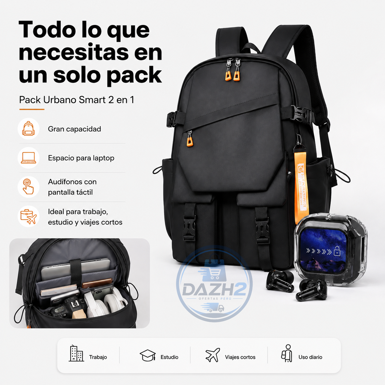 Pack Urbano Smart 2 en 1